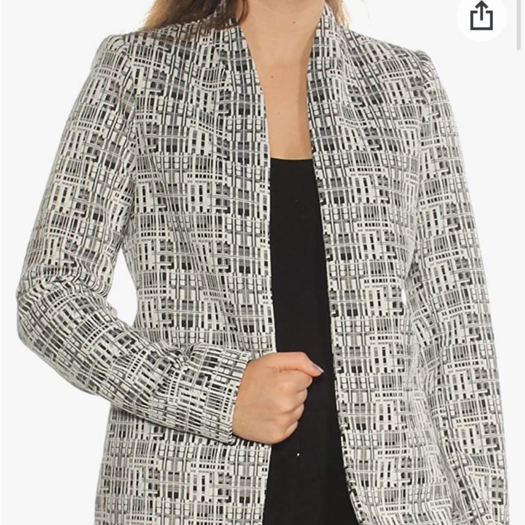 Calvin Klein Comfort Stretch Blazer Jacket Size 14